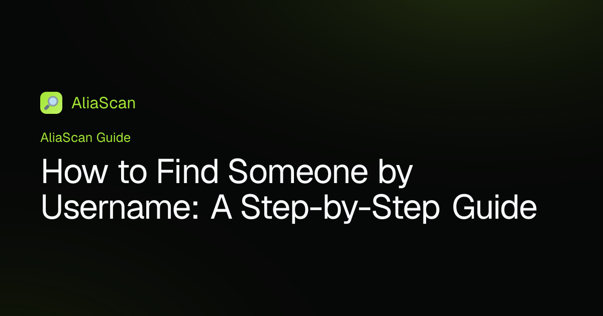 How to Find Someone by Username: A Step-by-Step Guide